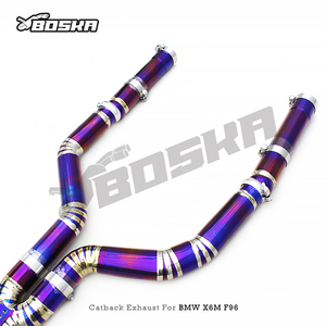 Sistema <span class=keywords><strong>de</strong></span> <span class=keywords><strong>Escape</strong></span> Valvetronic BSK para BMW X5M/X6M F95/F96 4.4TT 2020-2024, Tubo <span class=keywords><strong>de</strong></span> <span class=keywords><strong>Escape</strong></span> Catback <span class=keywords><strong>de</strong></span> Titanio, Silenciador Deportivo con Válvulas - Product Image 2