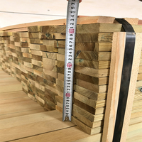 Bois de pin massif coupé sur mesure, bois de pin haute résistance pour les travaux de construction commerciale