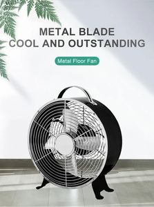 9 "retro Bàn Fan điều khiển cơ khí AC/DC Đồng đồng đồng hồ báo thức fan hâm mộ bảng cổ điển kim loại Fan HJ-9UC - Product Image 6