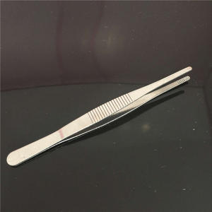 Pincettes en acier inoxydable 12,5 cm 14 cm 16 cm 18 cm 20 cm à tête droite et courbée pour plantes aquatiques, succulentes, outils de jardinage - Product Image 4