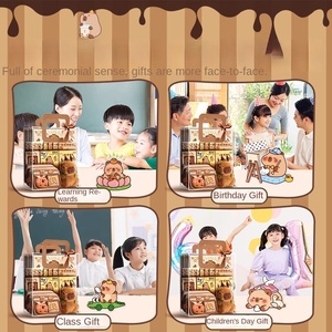 Caja <span class=keywords><strong>de</strong></span> Regalo Set <span class=keywords><strong>de</strong></span> Papelería <span class=keywords><strong>de</strong></span> Alto Valor KapiBala para Niños y Niñas Suministros Escolares <span class=keywords><strong>de</strong></span> Primer Grado Gran Paquete <span class=keywords><strong>de</strong></span> Regalo para el Día del Niño - Product Image 4