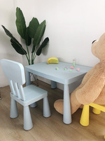Tabouret/chaise en plastique pour enfants avec dossier pour usage domestique et scolaire en maternelle Chine