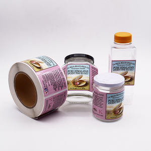 Cuộn Không Thấm Nước <span class=keywords><strong>Logo</strong></span> Dính Vàng Foil Stickers Mật Ong Chai Jar Tùy Chỉnh In Nhãn - Product Image 6