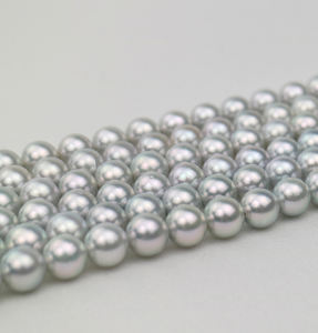 Perlas redondas sueltas de alta calidad, joyería de agua salada Natural Popular, venta al por mayor, Perla de joyería de agua salada Natural Popular de alta calidad - Product Image 2