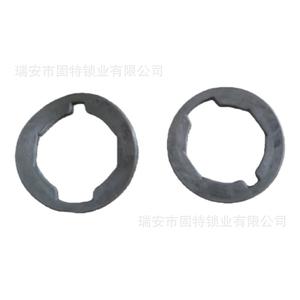 Cylindre de serrure cylindrique Han Yang 1026 en alliage de zinc chromé brillant pour serrures de portes de voiture - Product Image 2