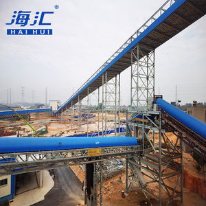 Hoge kwaliteit nieuwe rubber B600 B900 transportbandmachine voor erts/zand, 2-laags, voor detailhandel, productie, steenverwerking, brandwerend - Product Image 6