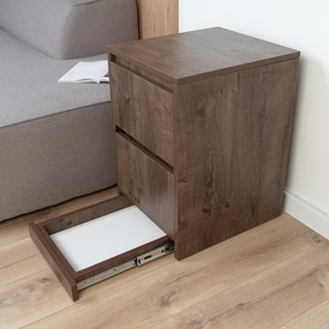 <span class=keywords><strong>Table</strong></span> <span class=keywords><strong>de</strong></span> <span class=keywords><strong>chevet</strong></span> moderne avec coffre-fort intégré et 4 compartiments secrets pour rangement – Service ODM - Product Image 2