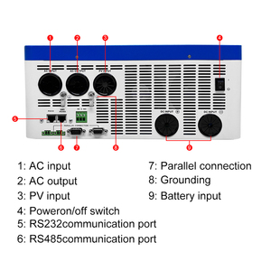 Inversor Solar Híbrido <span class=keywords><strong>EASUN</strong></span> ISolar SMT de 12KW, Funciona en Modo Paralelo sin Batería, con WiFi - Product Image 6