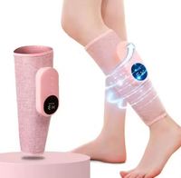 Fuß- und Beinmassagegerät mit Luftkompression, Vibration und Wärme, 20-Minütige Akkulaufzeit, AS ALL STAR
