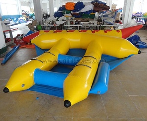 Bateau gonflable gonflable pour 4 personnes, <span class=keywords><strong>poisson</strong></span> volant, banane - Product Image 4