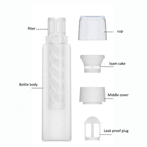<span class=keywords><strong>Carafe</strong></span> en verre portable <span class=keywords><strong>pour</strong></span> café <span class=keywords><strong>froid</strong></span> et thé, 550 ml et 750 ml, avec filtre en maille réutilisable <span class=keywords><strong>pour</strong></span> la maison ou le bureau - Product Image 5