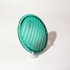 Lentille de signalisation routière en verre optique résistant aux UV OEM couleur personnalisée pour les feux de voie de circulation de piste d'aéroport japonais chinois français - Product Image 2