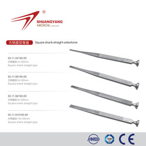 Vierkante schacht gebogen soort medische <span class=keywords><strong>instrument</strong></span> osteotoom - Product Image 2