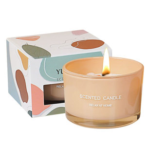 ODIS - Juego de Velas Aromáticas de Soja con Aroma a Rosas, 8 oz, 250 g, de Larga Duración, en Frasco de Vidrio, con Logotipo Personalizado al por Mayor, para Hoteles, Regalo de Lujo - Product Image 5