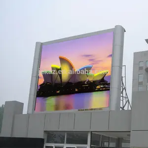 P16 açık DIP RGB piksel tam renkli reklam büyük jumbo LED reklam panosu LED ekran TV