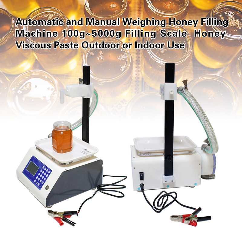 Anti Drip Paste Filling Machine Spout Food Degree Automatic Honey Filling Machine