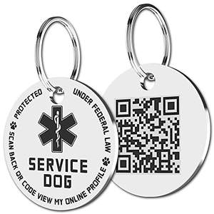 Placa de Identificación para Mascotas Grabada con Láser, Personalizable con Nombre y Número de Teléfono, para Perros, Accesorios Antipérdida para Mascotas - Product Image 3