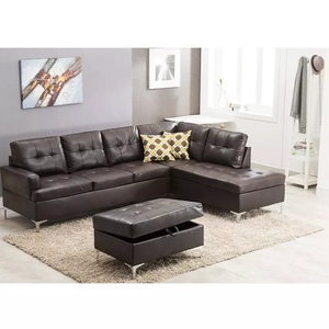 Best Selling Sectional <strong>Velvet</strong> <strong>Air</strong> Leather <strong>Sofa</strong> <strong>Bed</strong> <strong>With</strong> Armchair Living Room <strong>Sofa</strong> - Product Image 5