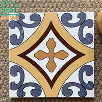 Carreaux de porcelaine imperméables à motif français de couleur unie, carreaux muraux en porcelaine, carreaux de sol en porcelaine pour salle de bain