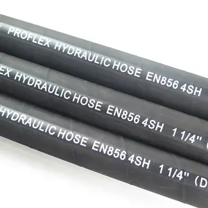 Steel Wire Wound Rubber Hose Resistant To High Temperature, High Pressure, Abrasion And Thermal Shock