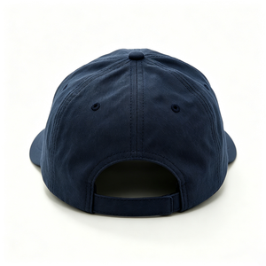 Gorra de Béisbol ACE de Lona Encerada, Unisex, 6 Paneles, Suave, Sin Estructura, Visera Curva, Azul Marino, Vintage, Cierre Trasero Ajustable - Product Image 6