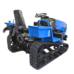 Tracteur à chenilles 4x4 de 35/50/60 CV avec boîte de vitesses et pompe pour utilisation agricole - Labour et récolte à grande échelle - Product Image 6