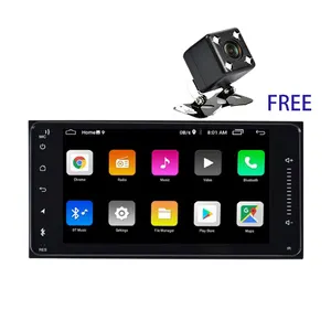 Bbzl Groothandel Universele 7 Inch 2 Din Android10 Autoradio Auto Speler Gps Navigatie Wifi Bt Fm Spiegel Link