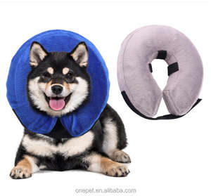 Comfortabele Pvc Pet Recovery Kraag Opblaasbare Hond Kegel Kraag Voor Kat En Hond Nek Beschermende Kraag - Product Image 1