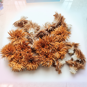 Offre Spéciale <span class=keywords><strong>Plumes</strong></span> de Coq Teintées de 5-6 Pouces en Guirlande en Gros pour Robes de Carnaval et Décoration Intérieure - Product Image 3