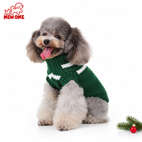 Vêtements pour chiens, vêtements pour animaux de compagnie, vêtements d'hiver pour petits chiens, vêtements sur mesure en gros, logo personnalisé, OEM, pull de Noël pour chien motif renne