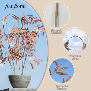Planta de Bambú Artificial <span class=keywords><strong>FONG</strong></span> IAN, Bonsái de Bambú Artificial para Exteriores, Varas Decorativas de Bambú Artificial para Decoración del Hogar, Fiestas y <span class=keywords><strong>Casa</strong></span> - Product Image 5
