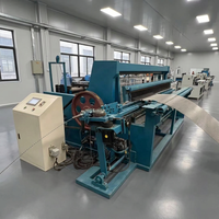 Machine industrielle automatique à grande vitesse pour la fabrication de grillage soudé ondulé pour la construction, l'exploitation minière, les clôtures et le renforcement