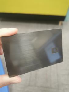 Dompet Logam Stainless Steel Kartu Kredit, Ukuran Kosong, Kartu Logam Sublimasi - Product Image 4