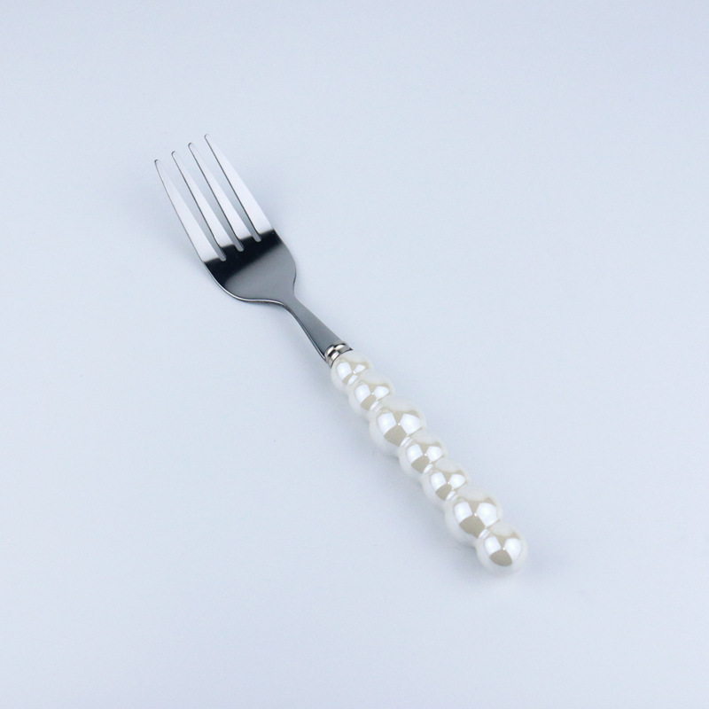 [Blanc] Fourche à perle