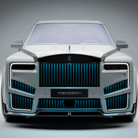Nouveau kit carrosserie en fibre de carbone sèche style MSY pour Rolls Royce Cullinan 2025 Mansor, testé 100 % professionnellement