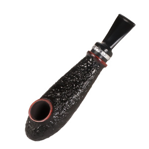 Accessoires pour fumeurs Erliao de bonne qualité, pipe à tabac en bois de hêtre, 125x28mm, 30g, boîte cadeau givrée - Product Image 1
