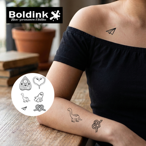 Tatuaggio Temporaneo Boldink Personalizzato, Realistico, Spirituale, a Tema Totem, Impermeabile, Lunga Durata 2 Settimane, Inchiostro Jagua - Product Image 3