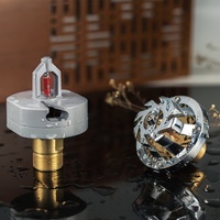 Tête de sprinkler rotative à grande portée pour la lutte contre l'incendie, type fermé, à réponse rapide, avec bulbe en verre pour la suppression automatique des incendies
