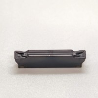 Plaquettes de rainurage en carbure Ginley MGMN200 MGMN300 MGMN400 Outils CNC revêtement noir Acier/Acier inoxydable Revêtement Tialn/Tin OEM