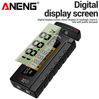 Testeur de batterie portable ANENG BT169 avec écran numérique et mesures multiples, outil en plastique ABS, aucune alimentation requise