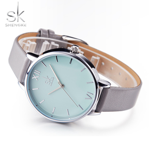 SHENGKE K0056L all'ingrosso personalizza il tuo marchio minimalista Maiden trend Watch elegante <span class=keywords><strong>cinturino</strong></span> <span class=keywords><strong>in</strong></span> <span class=keywords><strong>pelle</strong></span> al quarzo Unisex - Product Image 3