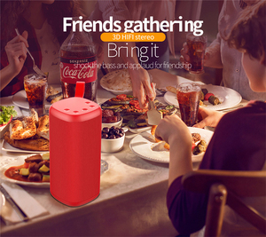 Bán buôn IPX5 không thấm nước không dây BT loa với <span class=keywords><strong>Silicone</strong></span> dây buộc biểu tượng tùy chỉnh ngoài trời di động BT màu xanh răng Máy nghe nhạc - Product Image 3