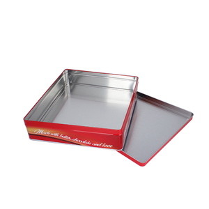 square Gift Storage <strong>Tin</strong> Box Cookies Packaging <strong>Tin</strong> Metal Box Custom Embossed Brand Candy Metal <strong>Tin</strong> Can <strong>Sweets</strong> Package case - Product Image 3