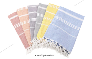 <span class=keywords><strong>Serviette</strong></span> de plage turque en gros, <span class=keywords><strong>serviette</strong></span> de plage en coton personnalisée avec rayures, livraison rapide - Product Image 3