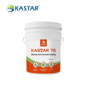 KASTAR 76 Revestimiento de Silicona Líquida Anticorrosión/Antioxidante para Materiales Metálicos, de Cemento, Hormigón y Madera con Aplicación con Brocha - Product Image 3