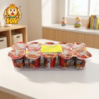 Vente en gros de coupelles de confiture au chocolat liquide personnalisées avec bâtonnets de biscuits