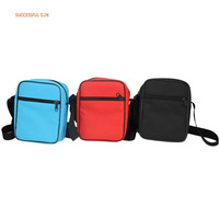Mode Vintage Lente Zomer Crossbody Messenger Bag met enkele schouder voor heren Dames Polyester