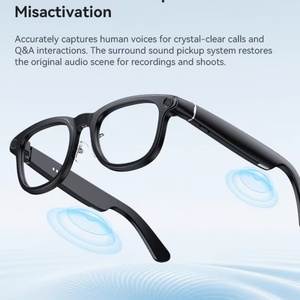 X01 Ultra Smart AI Glasses 8MP HD Camera Video <b>Recording</b> Voice Call WCharging <b>Case</b> Mirror Lenses Eye Protection Sunglasses - Product Image 3