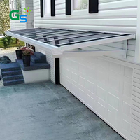 Cadre en aluminium Feuille De Polycarbonate Garage Toit Conceptions