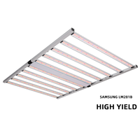 Lampu Tanam LED ANDY Commercial 1000W 4X4ft 4X6ft Spektrum Penuh dengan Sertifikasi DLC ETL CE
